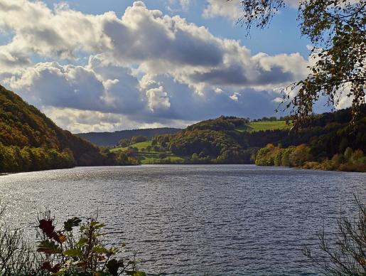 Rursee im Oktober 2011