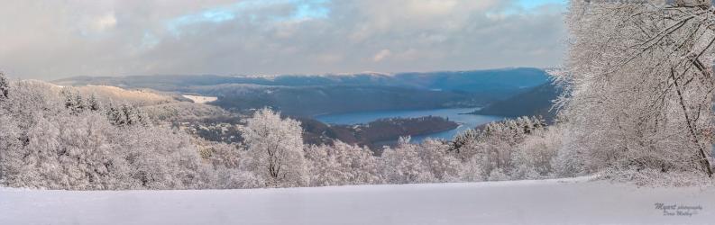 Blick auf den Rursee